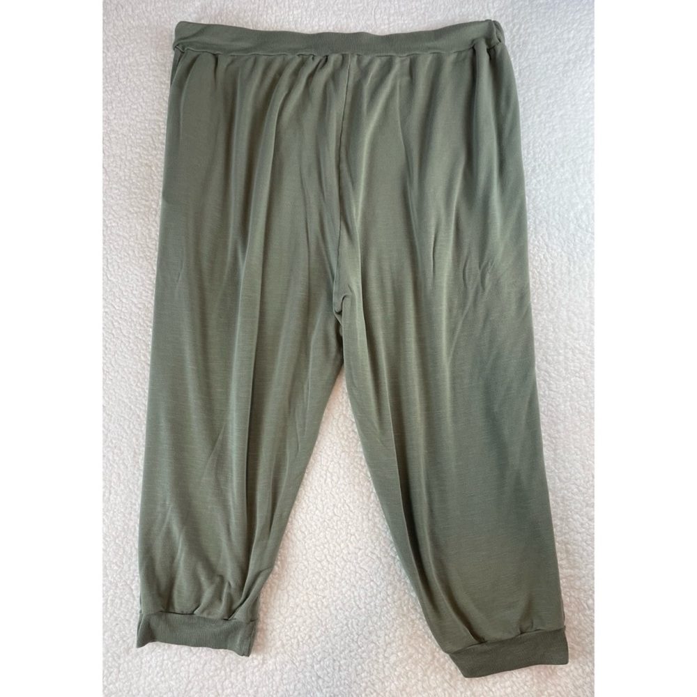 ANTHROPOLOGIE • Daily Practice Olive Green Relaxed Fit Joggers, 3X - Picture 9 of 16